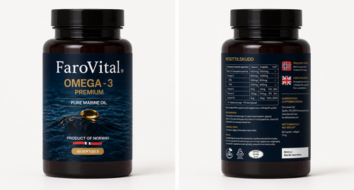 Omega 3 Premium produce in Norway
