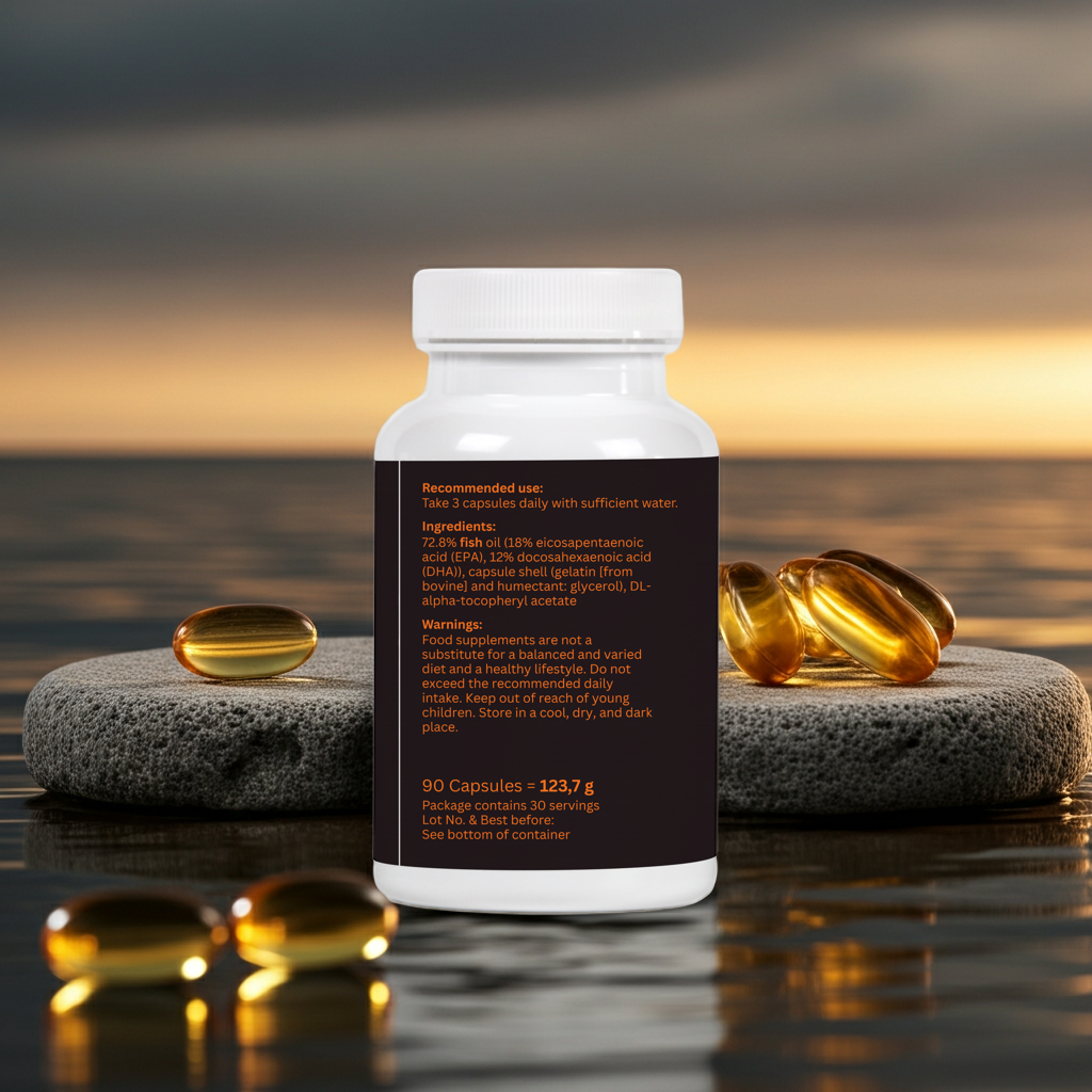 FaroVital Premium Omega-3 + Vitamin E –