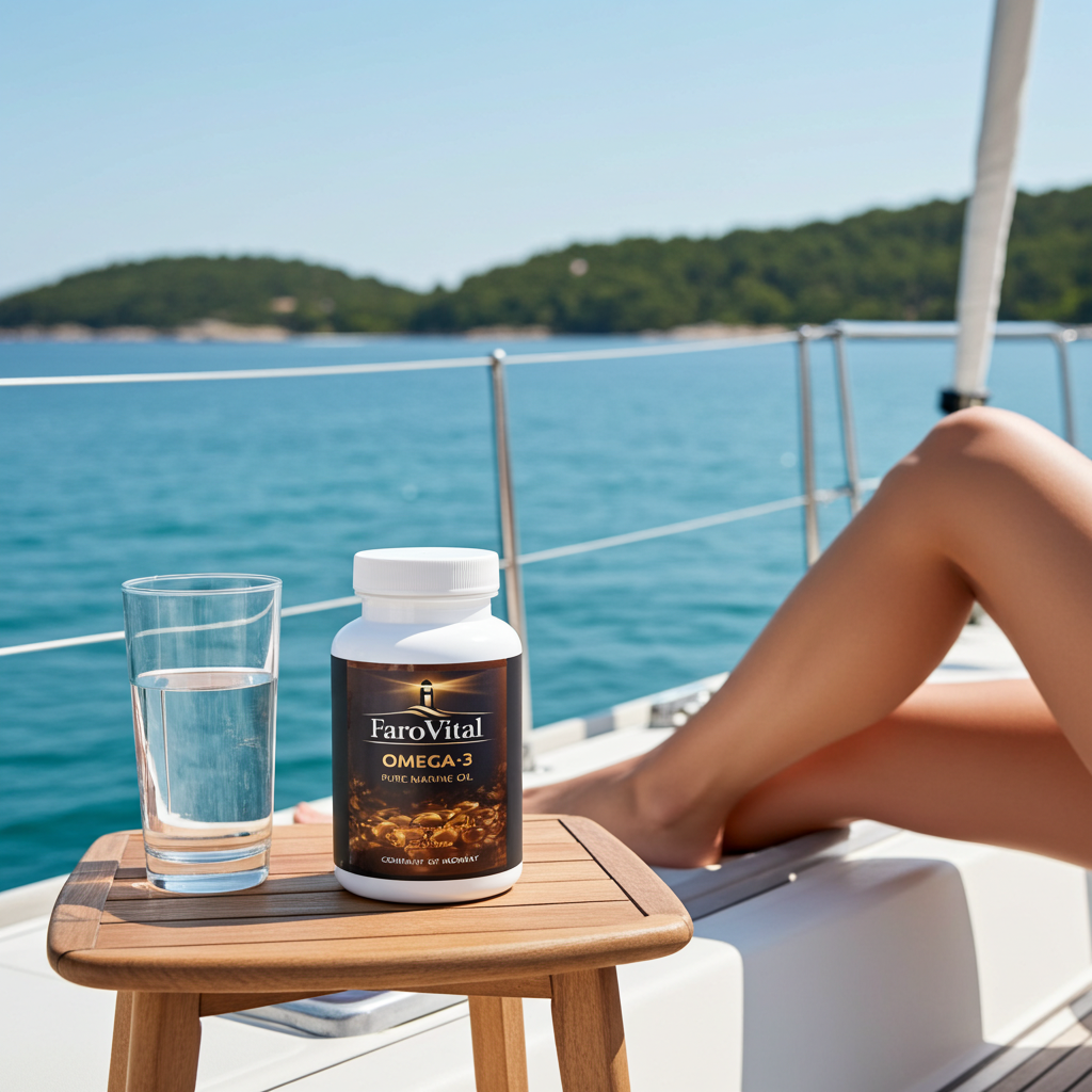 FaroVital Premium Omega-3 + Vitamin E –