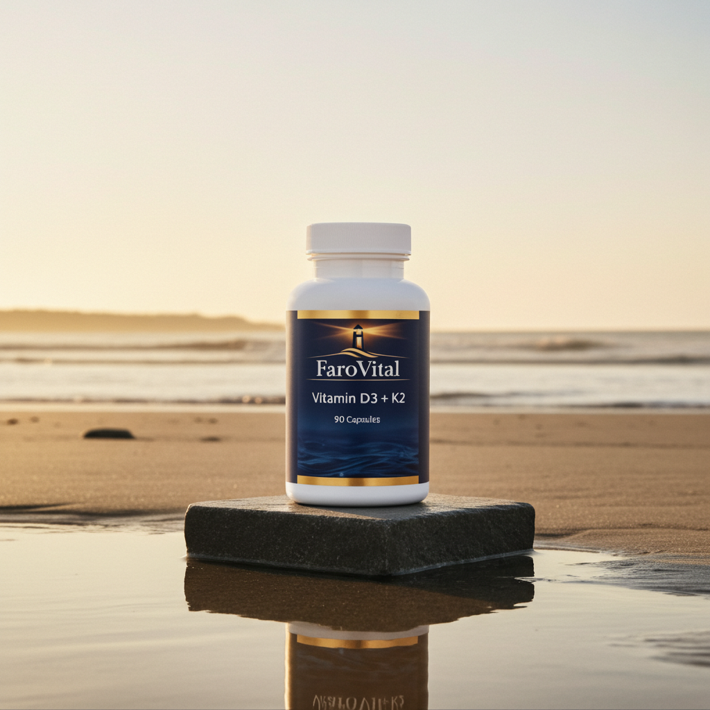 FaroVital Vitamin D3 + K2 – 90 Capsules