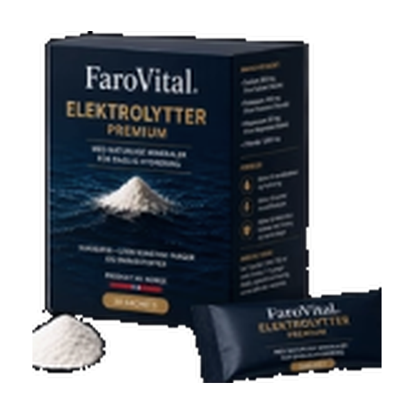 FaroVital Elektrolytter Premium sitron – 30 porsjonsposer