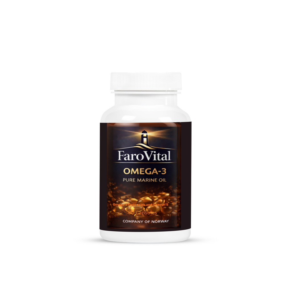 FaroVital Premium Omega-3 + Vitamin E –