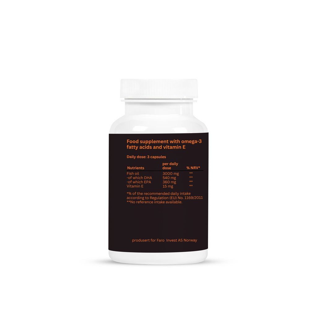 FaroVital Premium Omega-3 + Vitamin E –